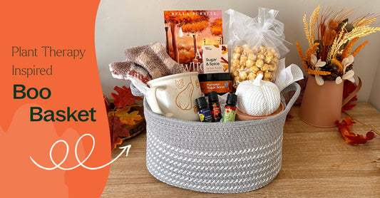 A Spooky Boo Basket with Plant Therapy