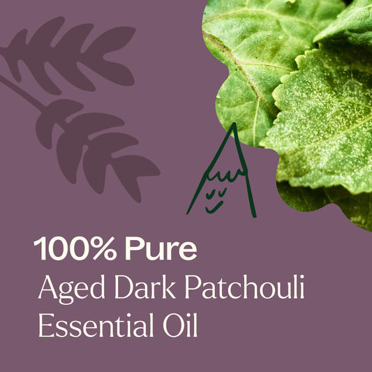 100% Pure Aged Dark Patchouli Essential Oil