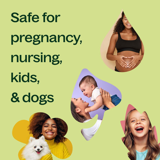 Safe for pregnancy, nursing, kids and dogs