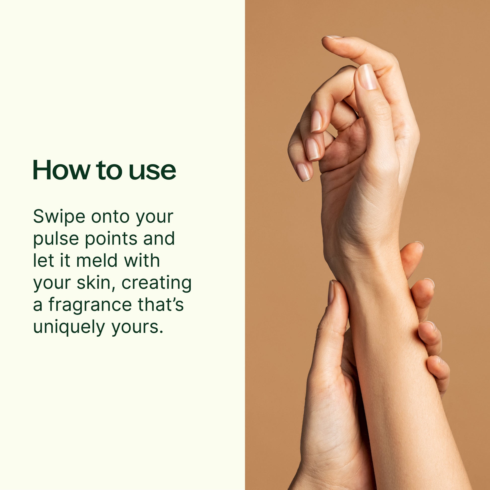 How To Use - Swipe onto your pulse points and let it meld