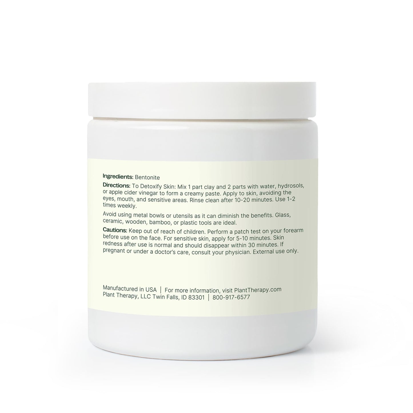 Calcium Bentonite Clay 16 oz