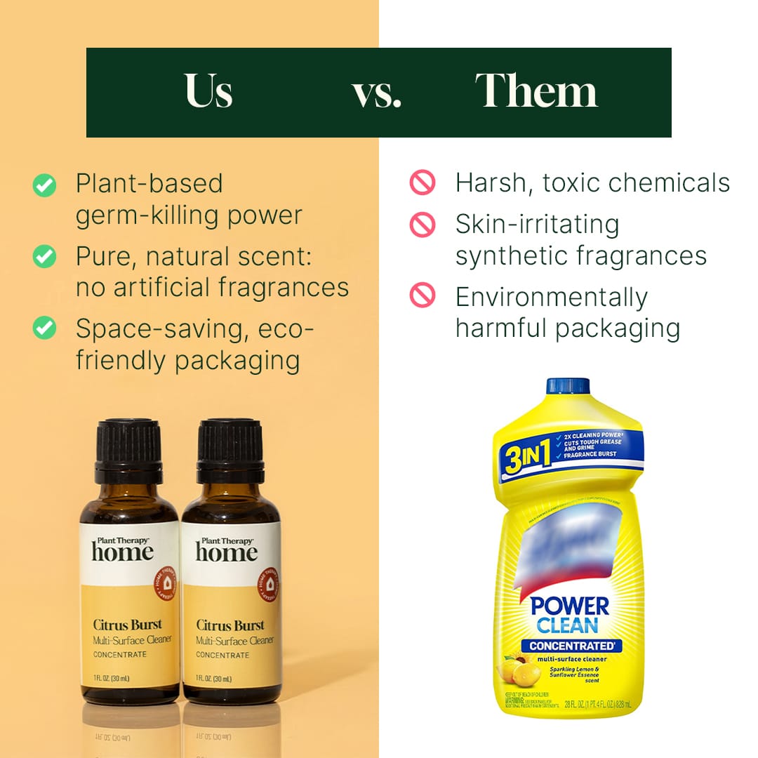 Cleaning Duo: Citrus Burst + Spray Bottle