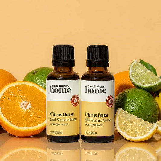 Cleaning Duo: Citrus Burst + Spray Bottle