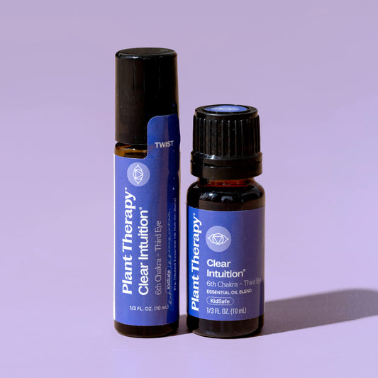 Clear Intuition (Brow Chakra) Pre-Diluted Essential Oil Blend Roll-On 10 mL
