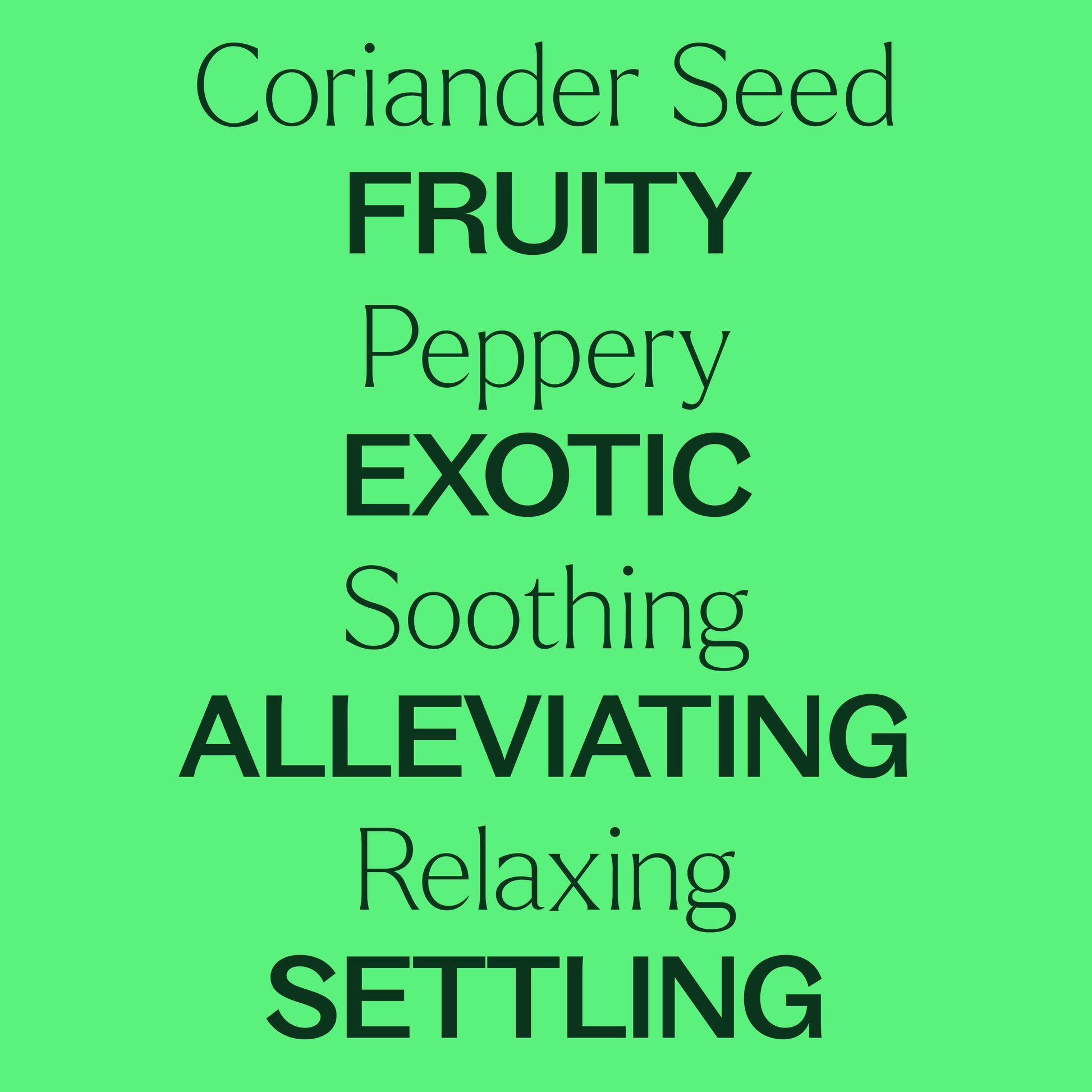 Coriander Seed Essential Oil