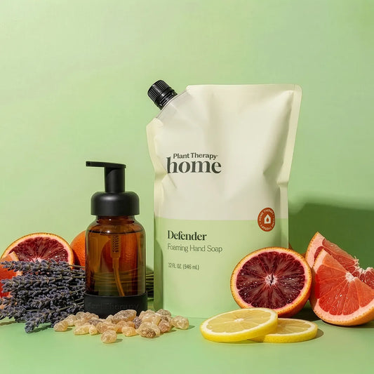 Foaming Hand Soap Duo: Defender + Foaming Bottle