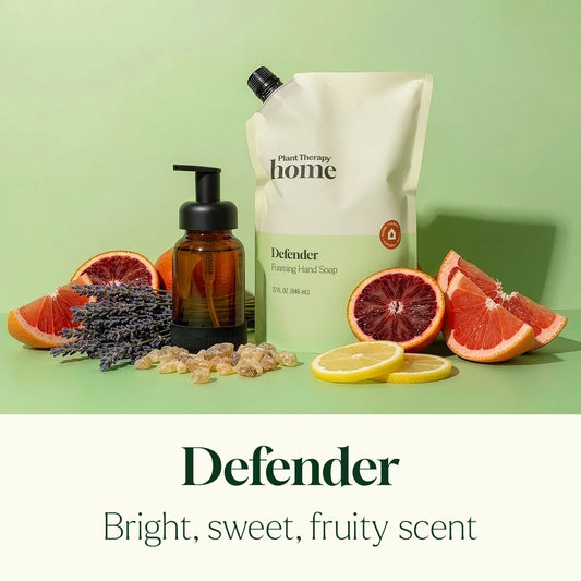 Foaming Hand Soap Duo: Defender + Foaming Bottle