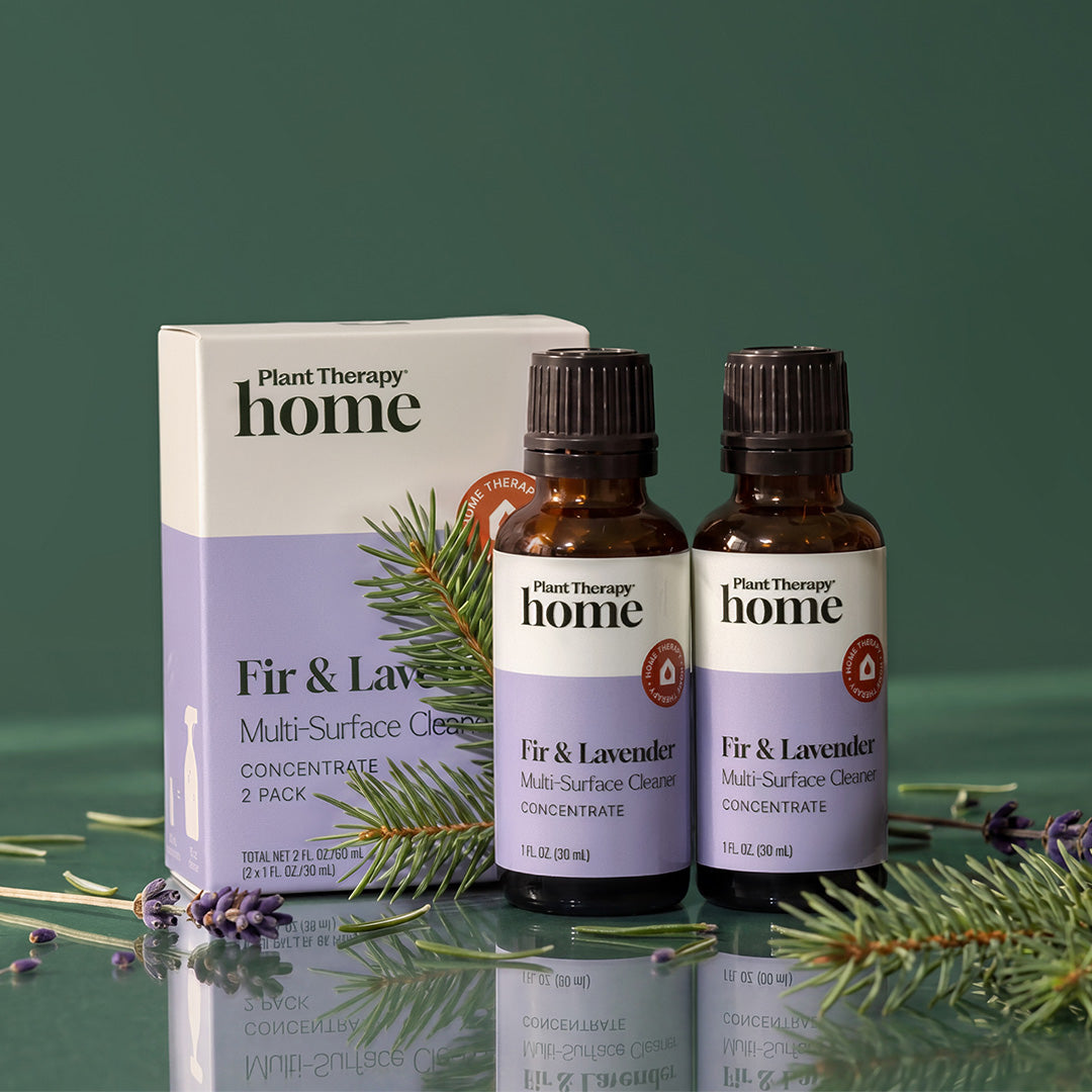 Cleaning Duo: Fir & Lavender Multi Surface Cleaner + Spray Bottle