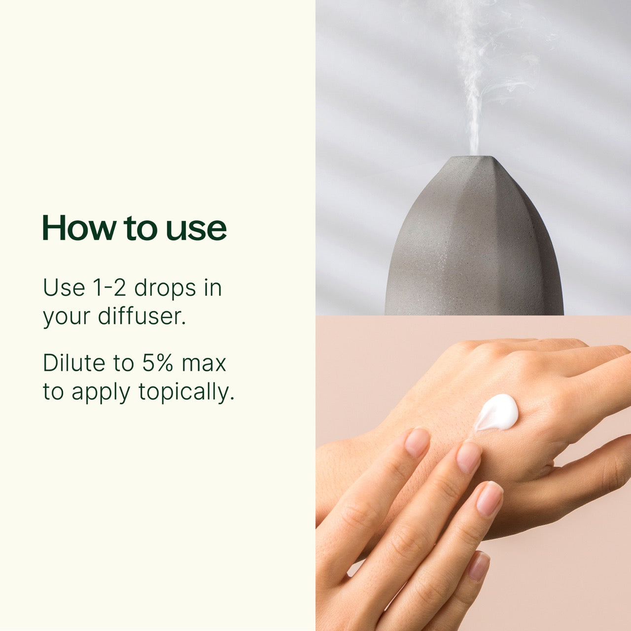 How to Use Jasmine Absolute: use 1-2 drops in your diffuser or dilute to 5% max to apply topically