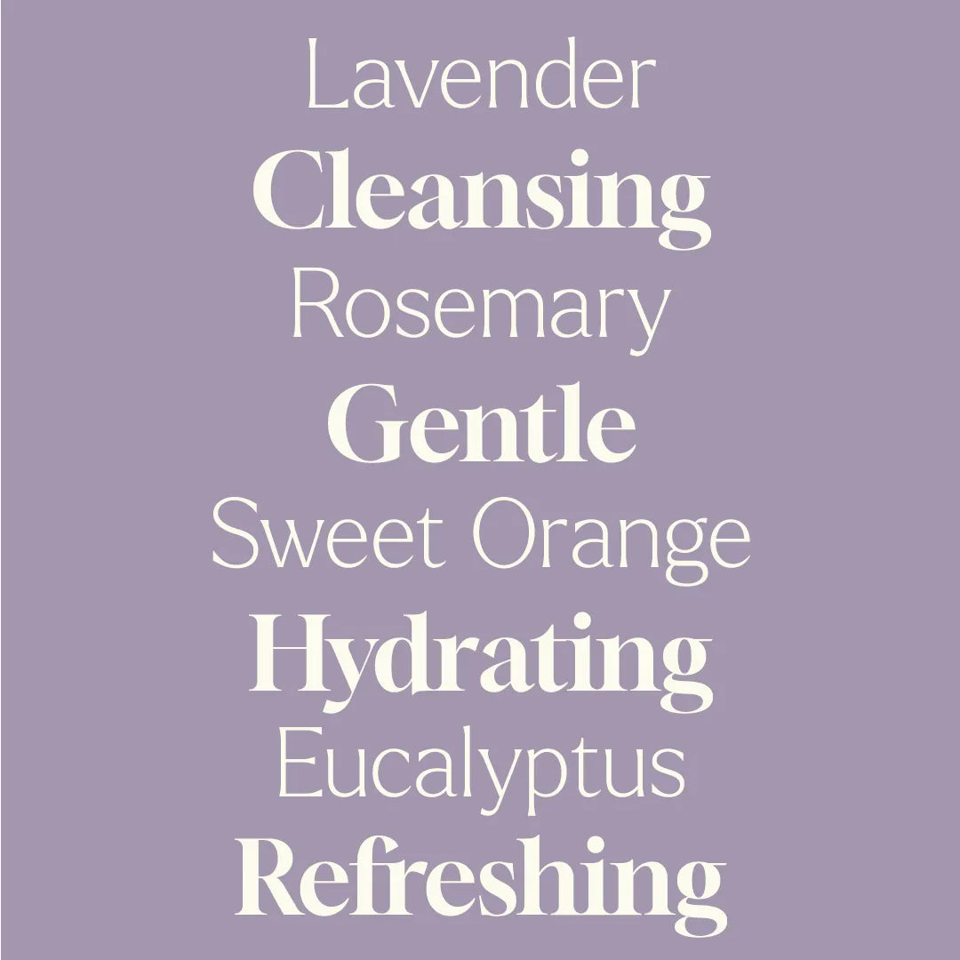 Foaming Hand Soap Duo: Lavender Rosemary + Foaming Bottle