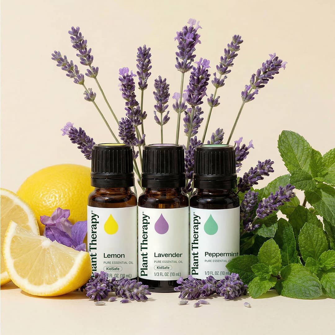 Lemon, Lavender and Peppermint Set