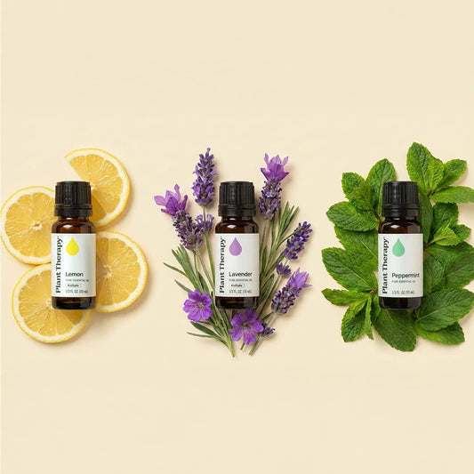 Lemon, Lavender and Peppermint Set