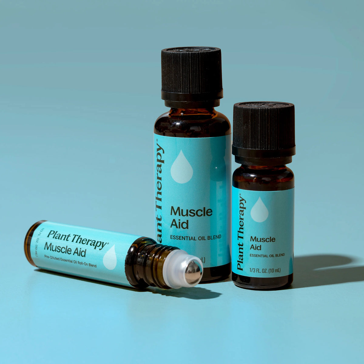 Muscle Aid Essential Oil Blend Pre-Diluted Roll-On