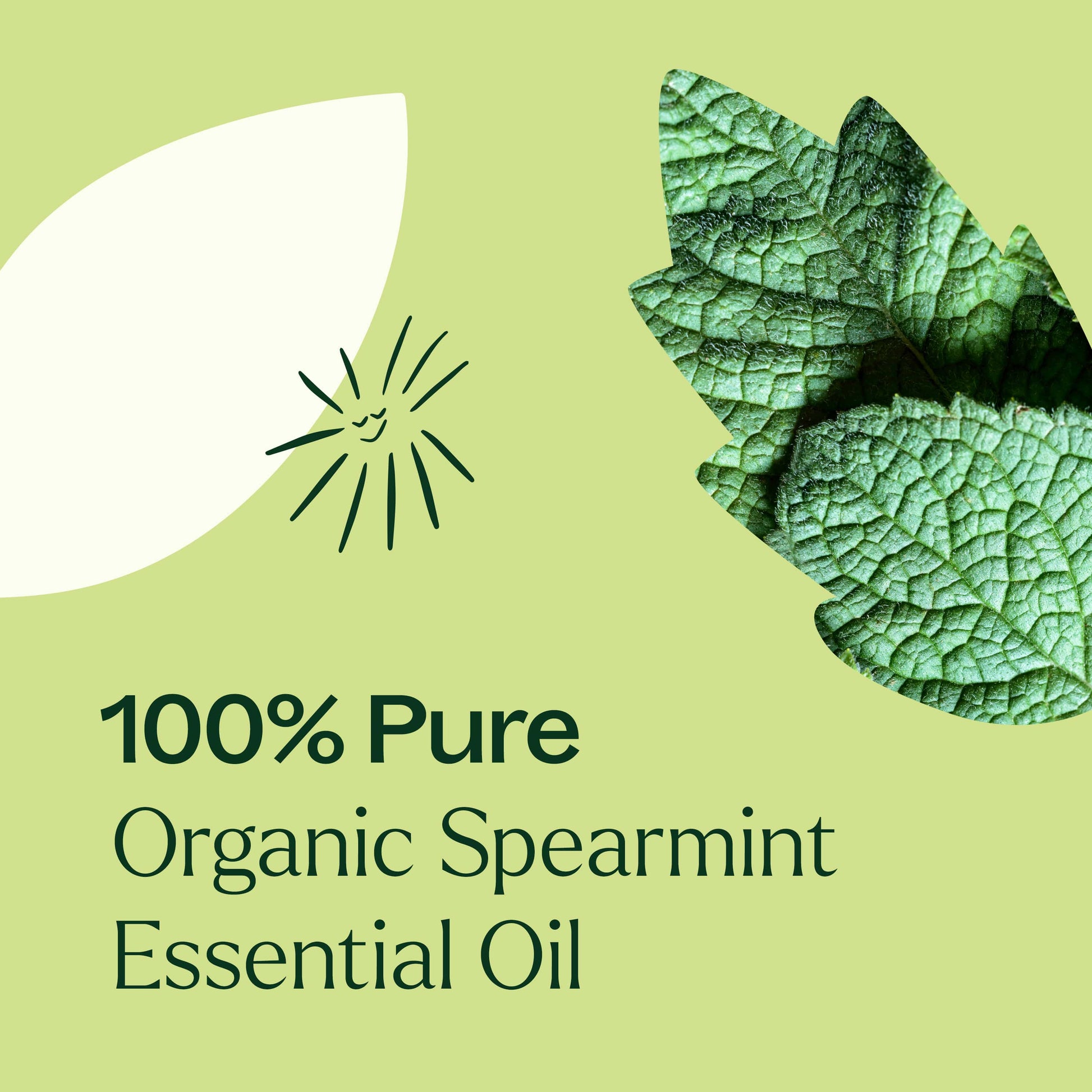 Organic Spearmint Essential Oil is 100% pure