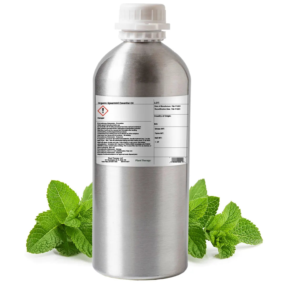 Organic Spearmint Essential Oil Bulk