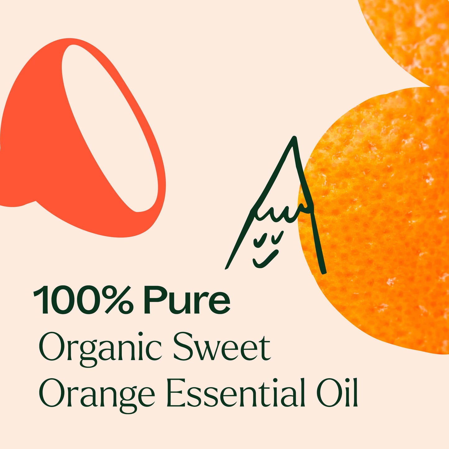 Organic Sweet Orange Essential Oil is 100% pure