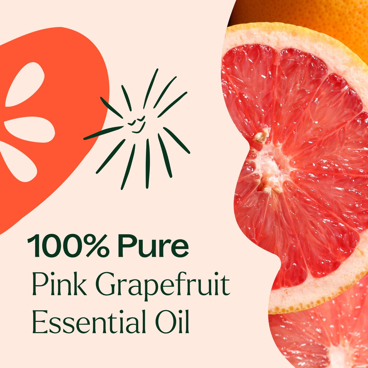 100% pure Pink Grapefruit Essential Oil