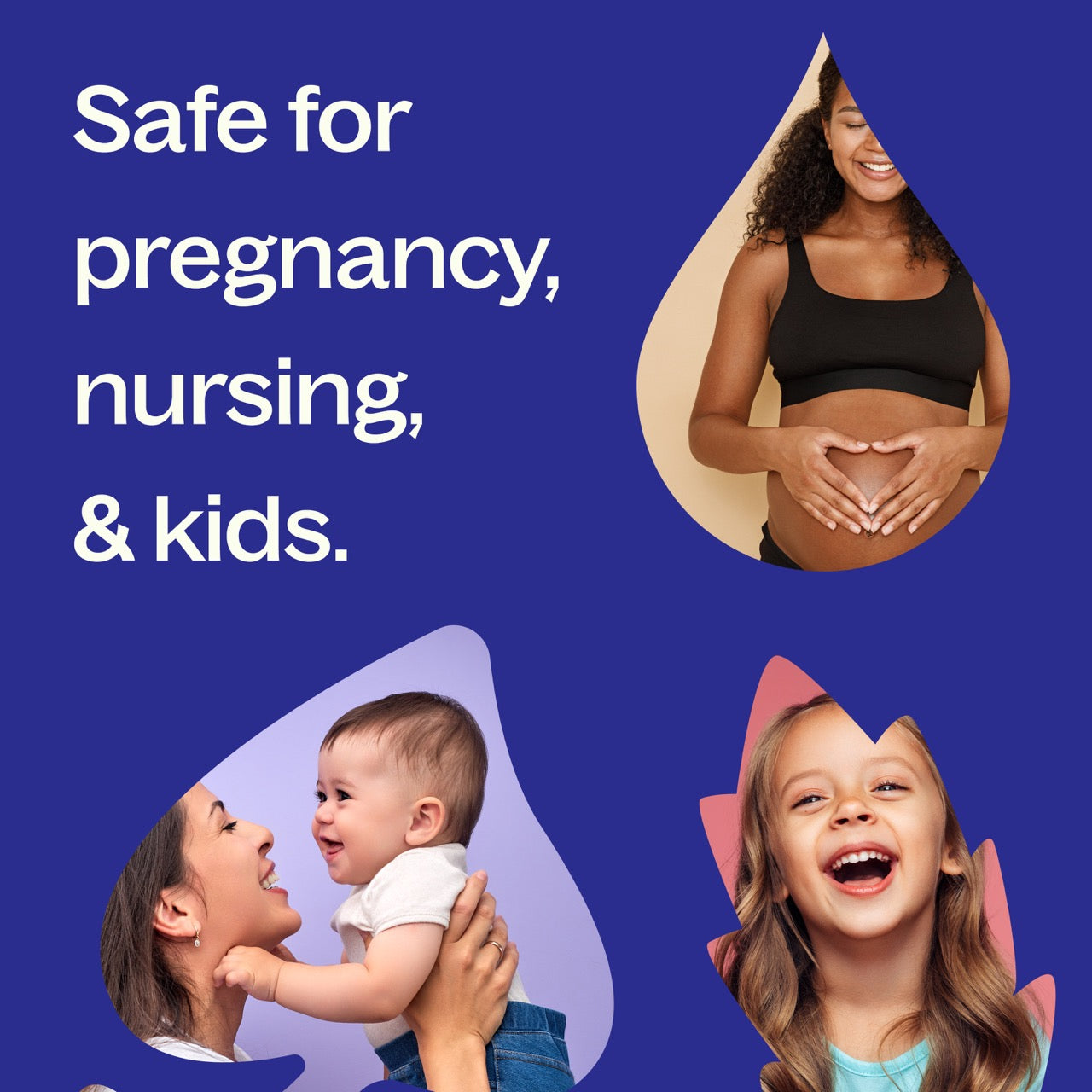 Quiet Cough™ KidSafe Essential Oil Blend is safe for pregnancy, nursing, and kids