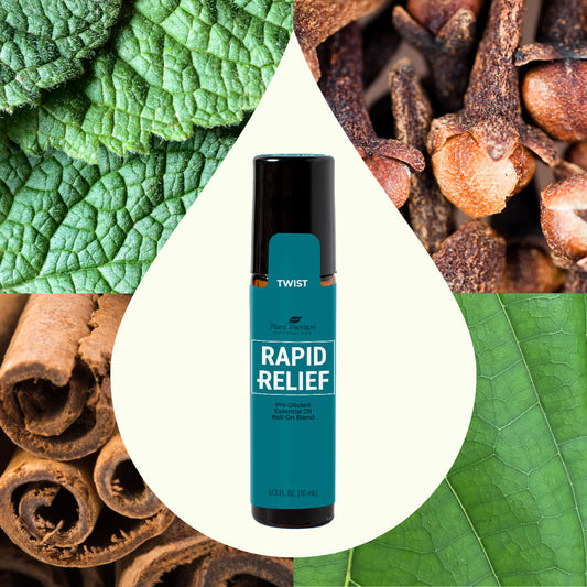 Rapid Relief Essential Oil Blend Pre-Diluted Roll-On