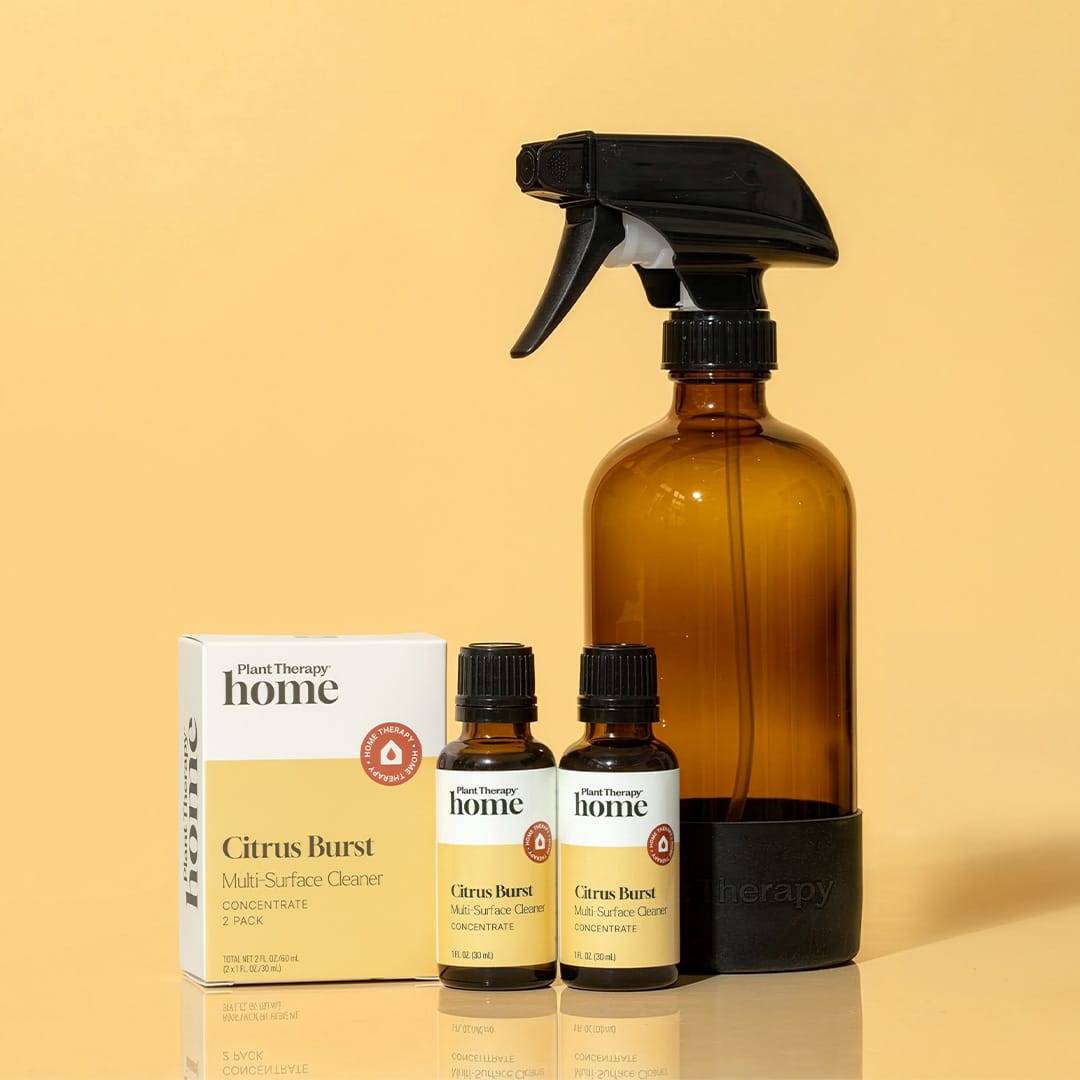 Cleaning Duo: Citrus Burst + Spray Bottle
