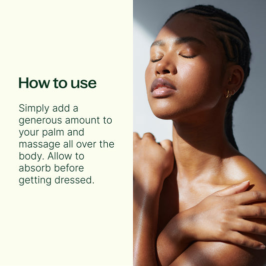 How to use Stress Body Oil with Ashwagandha