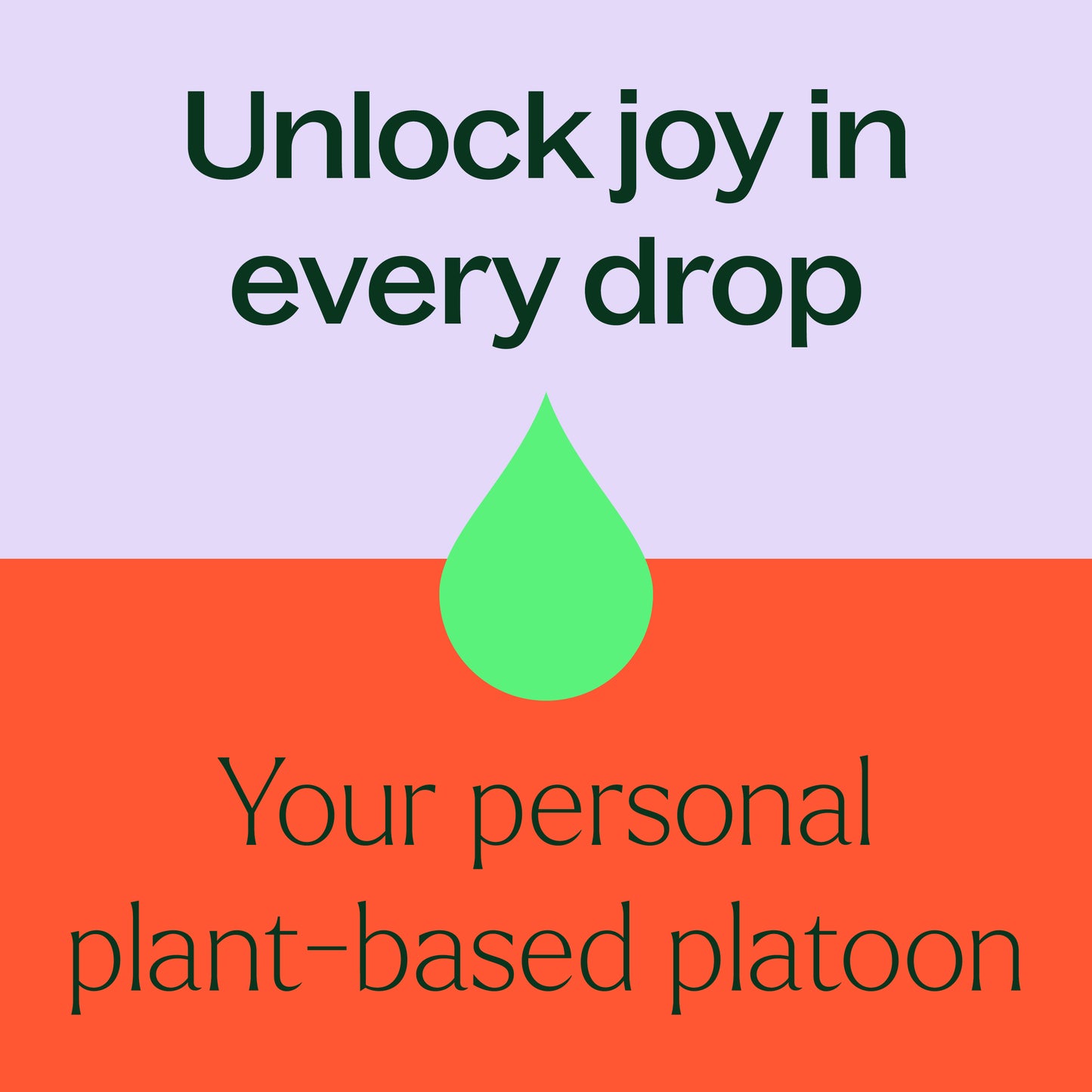 Unlock joy in every drop graphic