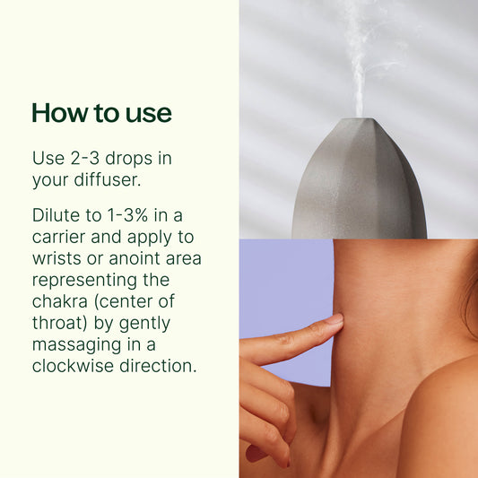 True Expression (Throat Chakra) Essential Oil