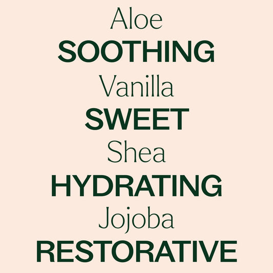 Vanilla Body Lotion with Aloe and Shea 2oz