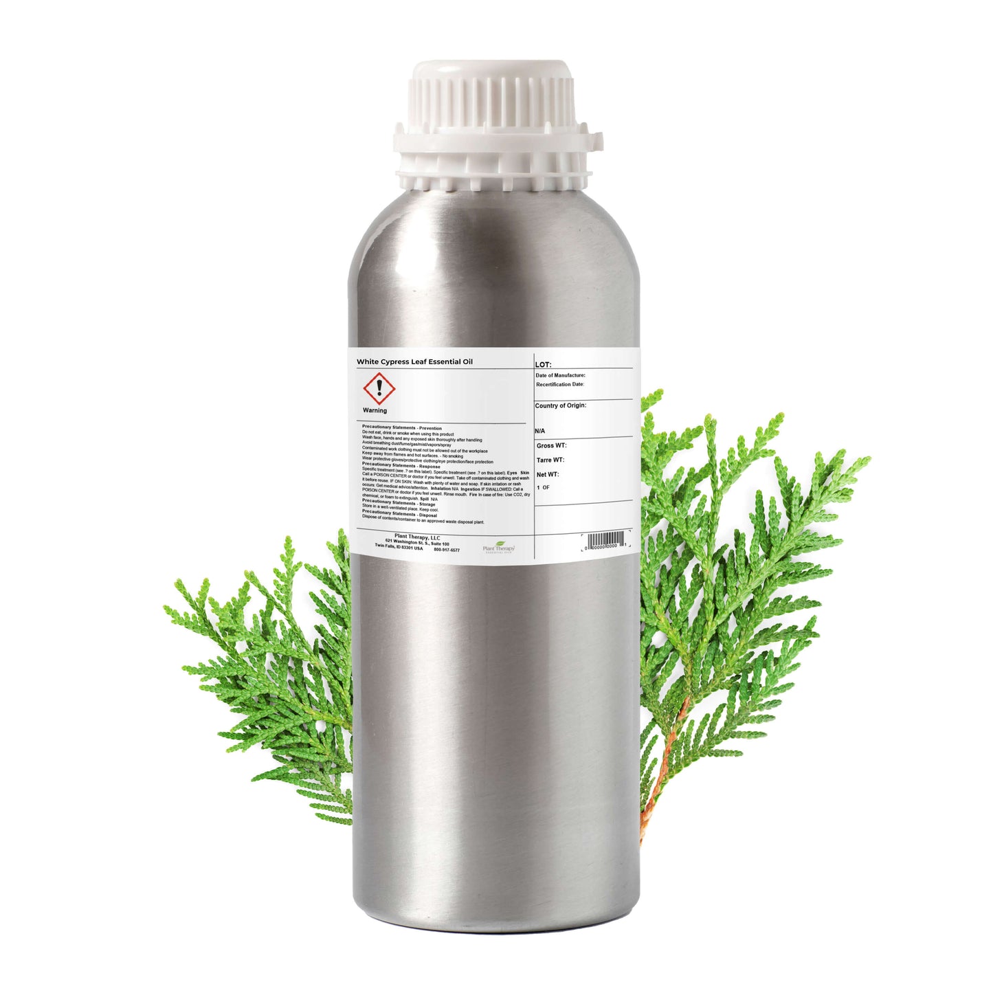 White Cypress Leaf Essential Oil Bulk