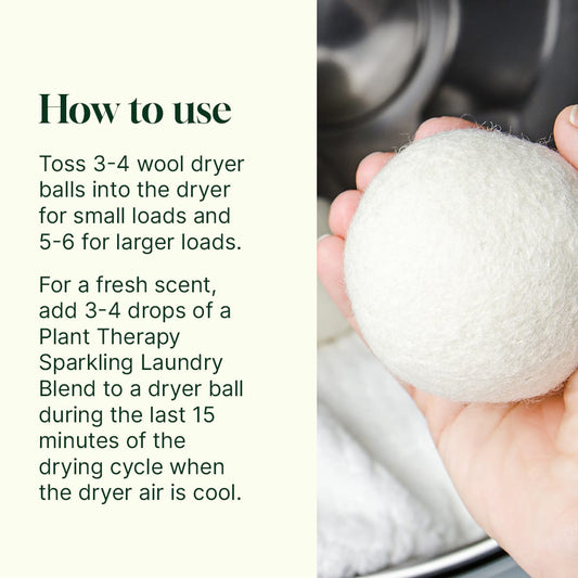Wool Dryer Balls 6-Pack