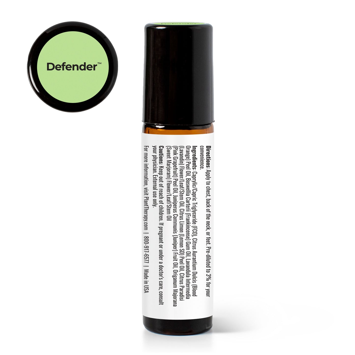 Defender Essential Oil Blend Pre-Diluted Roll-On