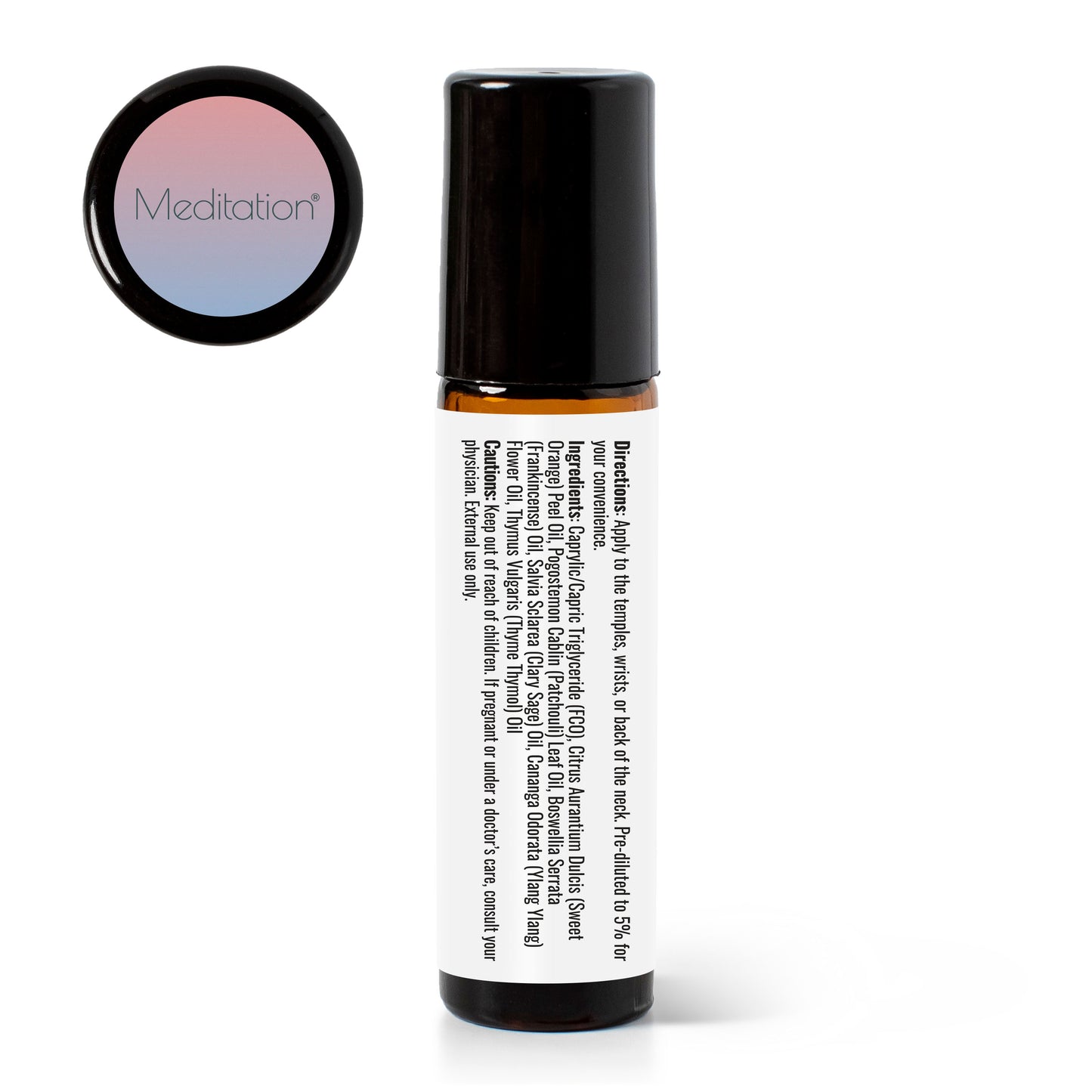 Meditation Essential Oil Blend Pre-Diluted Roll-On