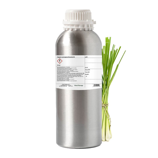 Organic Lemongrass Essential Oil Bulk 1 kg