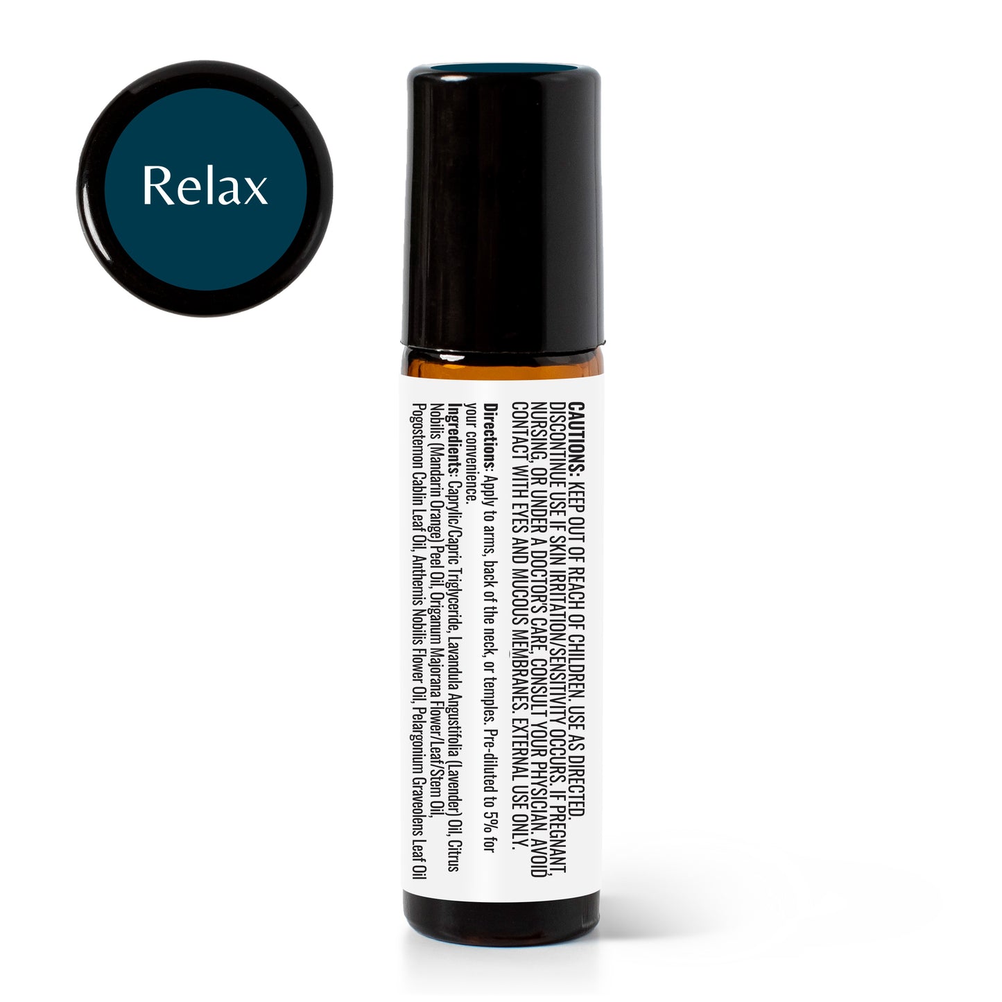 Relax Essential Oil Blend Pre-Diluted Roll-On