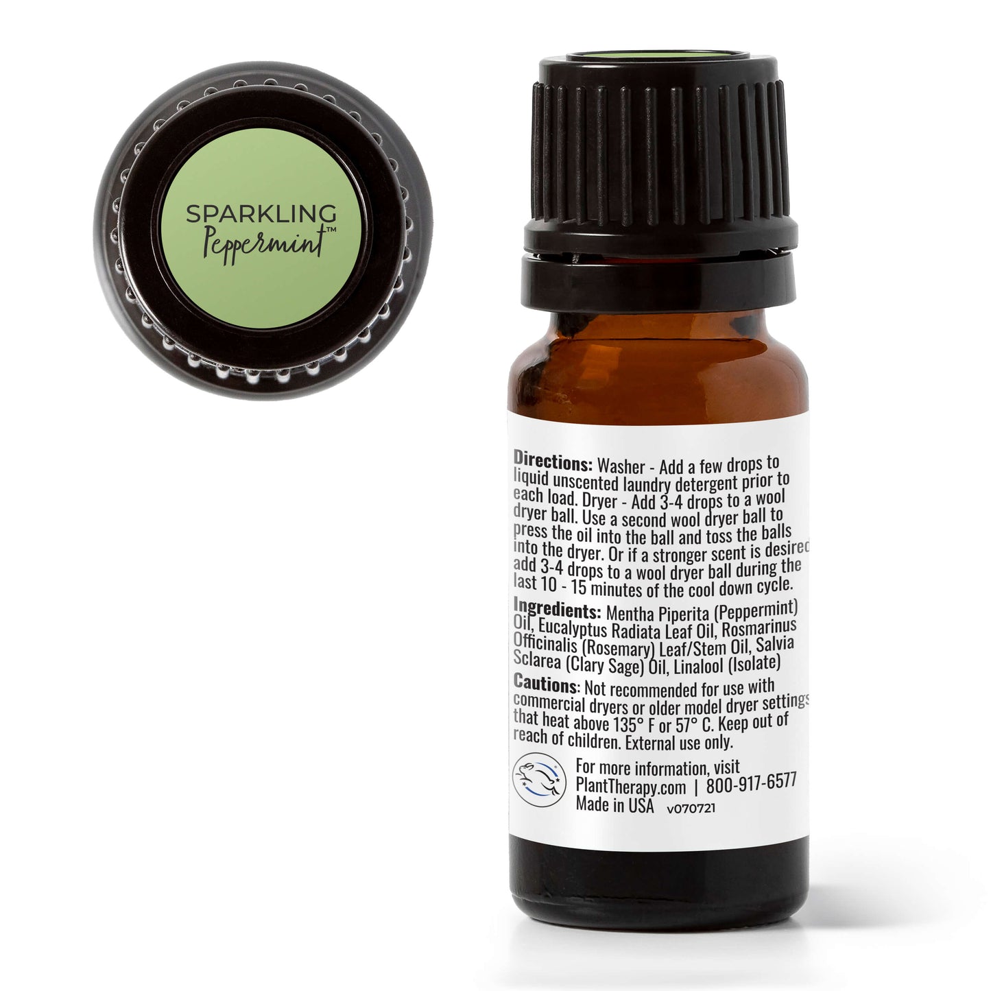 Sparkling Peppermint Laundry Essential Oil Blend