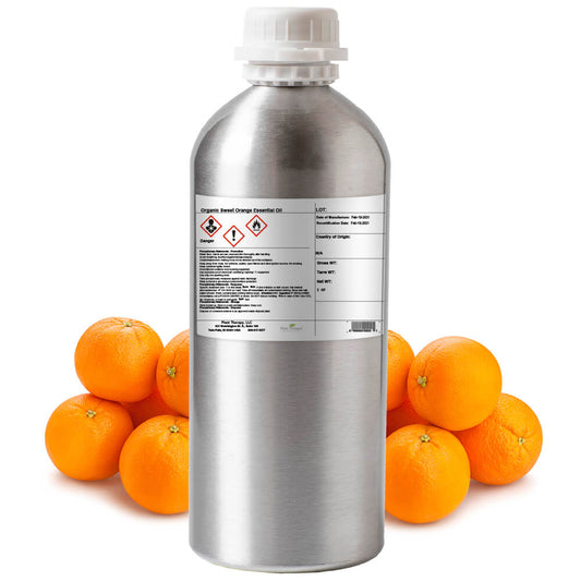 Organic Sweet Orange Essential Oil Bulk