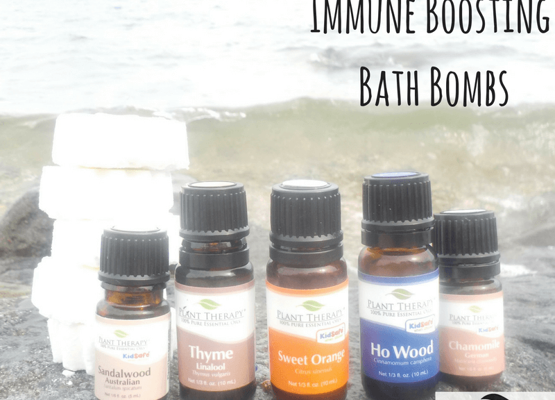 Relaxing, Immune Boosting Bath Bombs