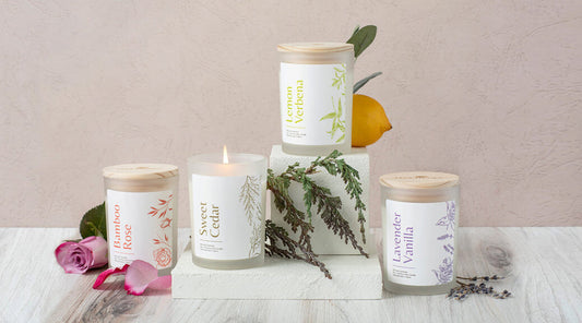 New Naturally Scented Candles