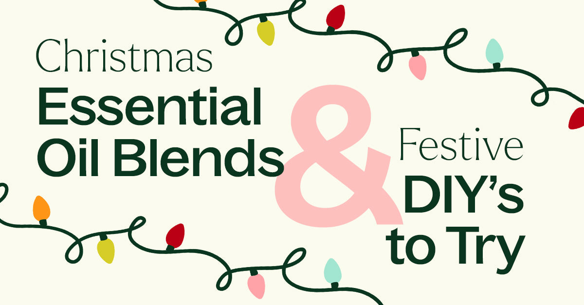 3 Christmas Essential Oil Blends and Festive DIYs to Try