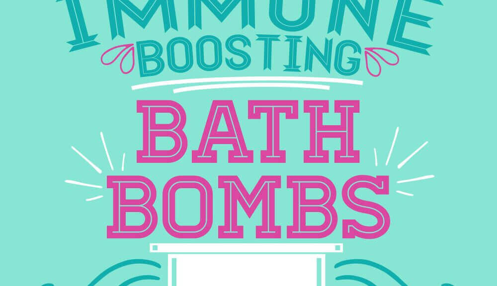 Back-to-School DIY Immune-Boosting Essential Oil Bath Bombs