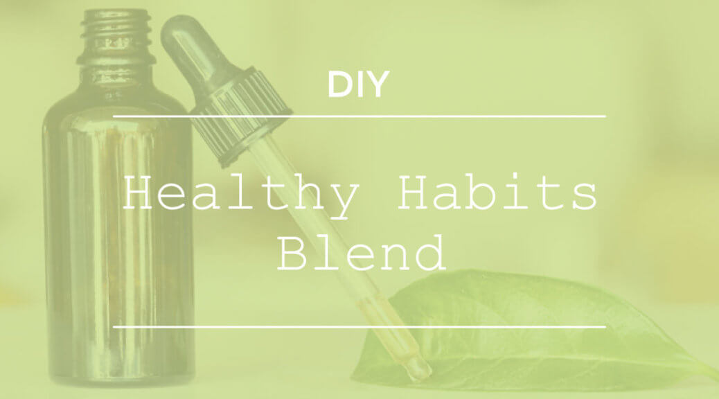 Healthy Habits Inhaler Blend DIY