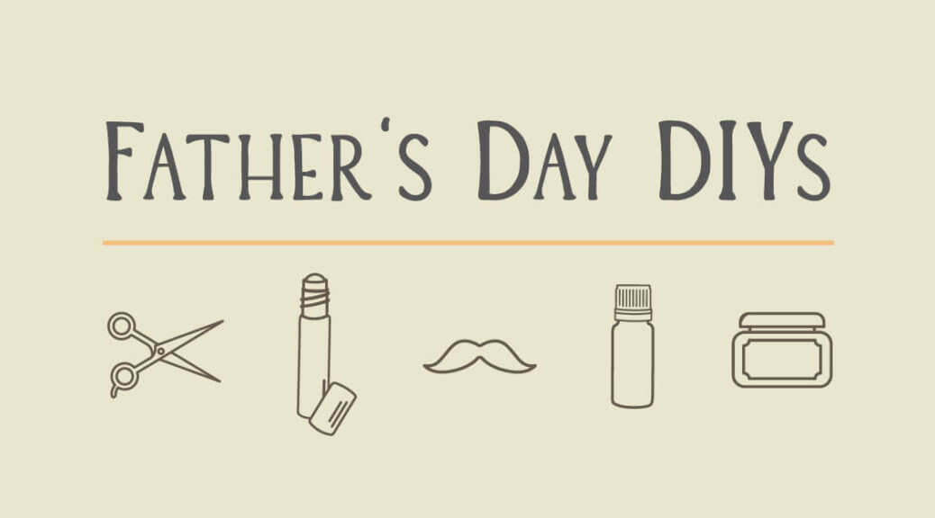 3 DIY Cologne Roll-Ons + Muscle Rub for Father's Day