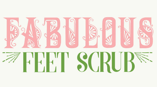 Fabulous Feet Essential Oil Scrub DIY