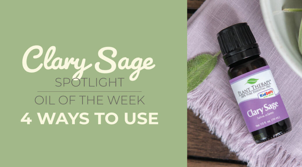 Top 4 Ways to Use Clary Sage: Our Essential Oil Spotlight of the Week