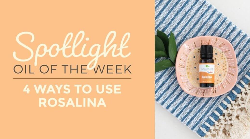 4 Ways to Use Rosalina Essential Oil