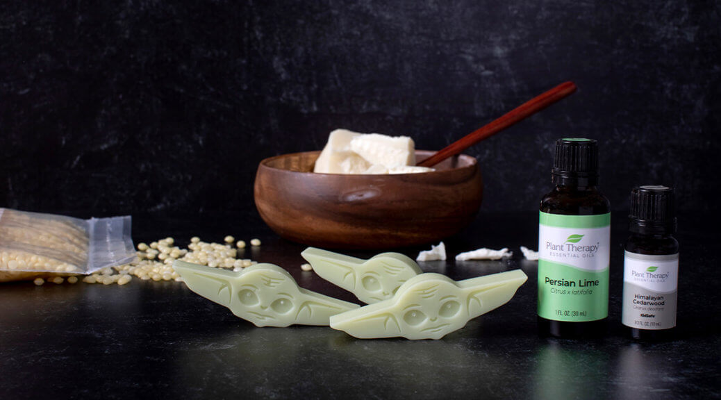 Baby Yoda Lotion Bars DIY