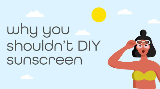 Why You Shouldn't DIY Sunscreen