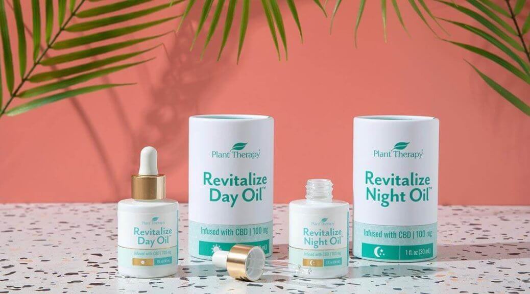 New Revitalize Day & Night Oils Infused with CBD