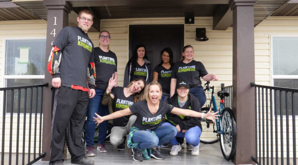 Planting Kindness: Valley House Service Project