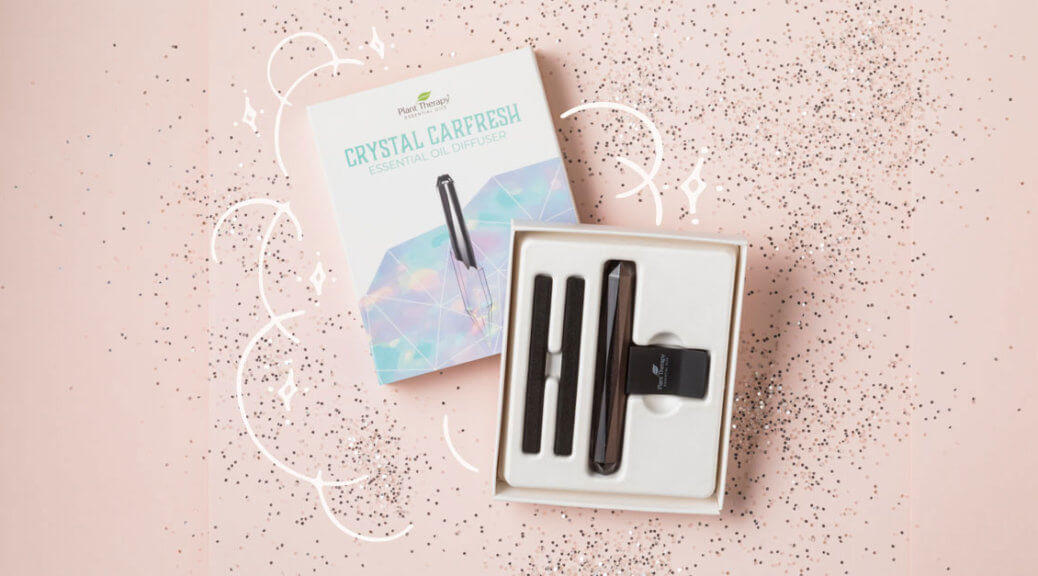 A New Way to Diffuse on the Go - Meet Our Crystal Carfresh Diffuser!
